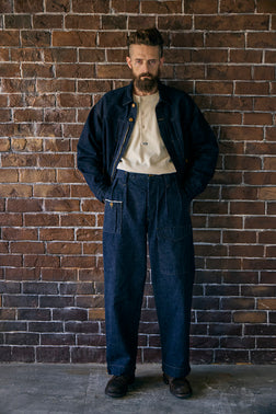 【ナイジェル・ケーボン】UNISEX / ブリティッシュアーミーパンツ - ルーズデニム / BRITISH ARMY PANT - LOOSE DENIM