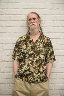 【ナイジェル・ケーボン】MAN / アロハシャツ - 百虎 / ALOHA SHIRT - Tiger