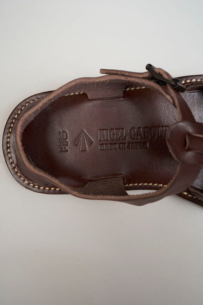 【ナイジェル・ケーボン】MAN / レザーグルカサンダル / LEATHER GURKHA SANDAL