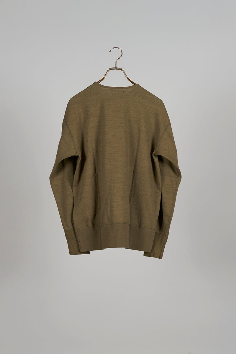 【ナイジェル・ケーボン】MAN / 50sヘンリーネックシャツ / 50s HENLEY NECK SHIRT