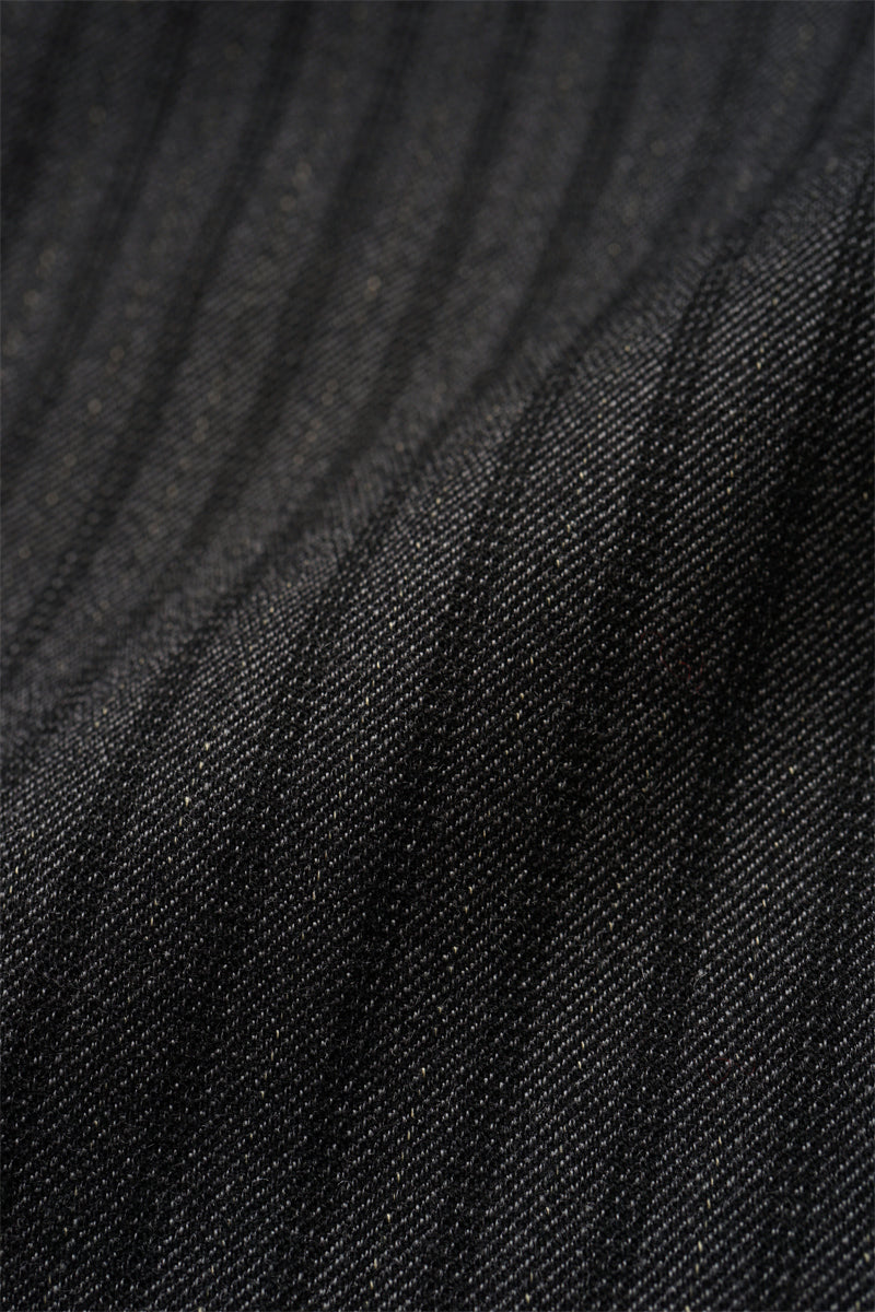【ナイジェル・ケーボン】MAN / ファーマーベスト - ストライプダブルクロス / FARMER VEST - STRIPE DOUBLE CLOTH