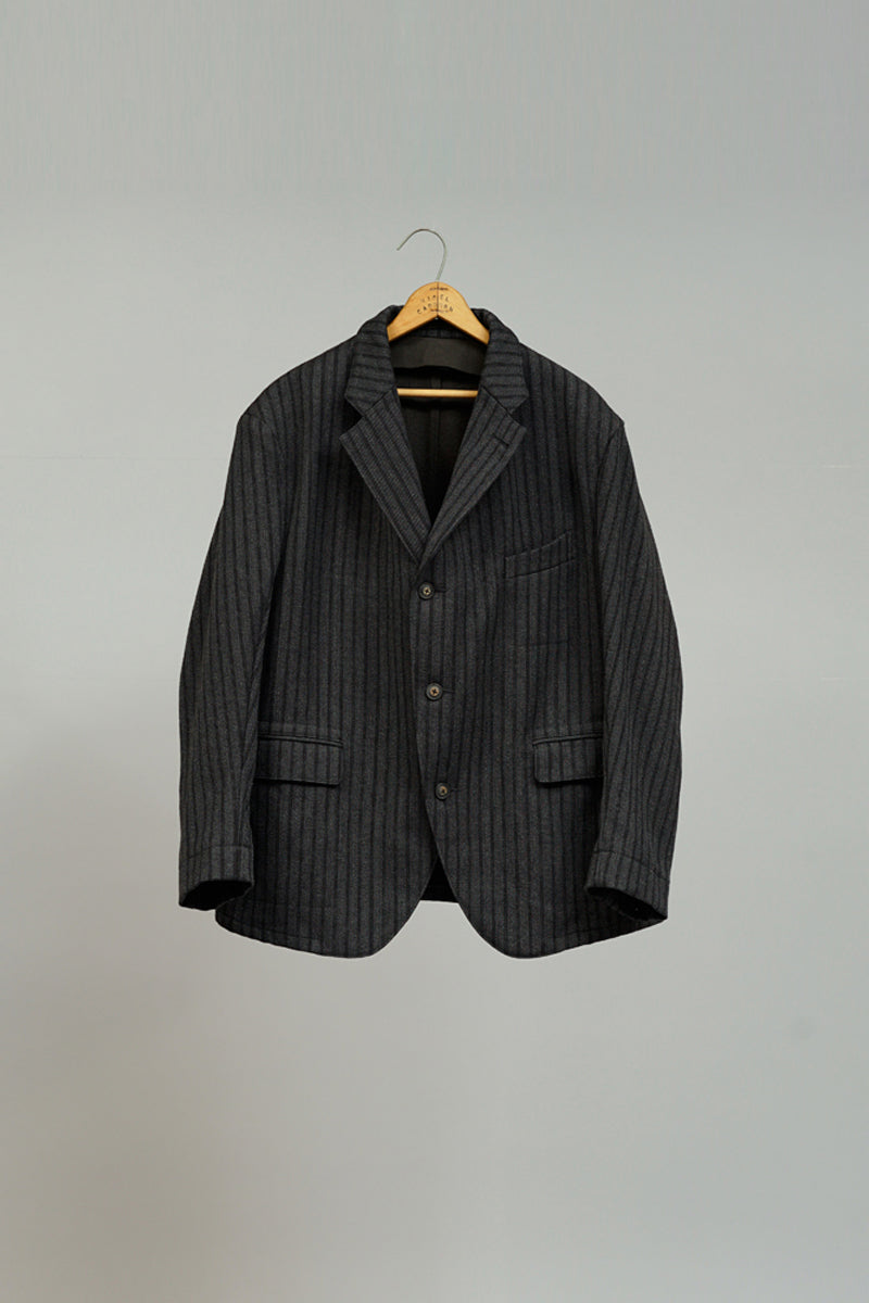 【ナイジェル・ケーボン】MAN / ファーマージャケット - ストライプダブルクロス / FARMER JACKET - STRIPE DOUBLE CLOTH