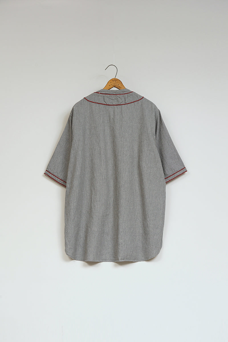 【ナイジェル・ケーボン】MAN / ベースボールシャツ ショートスリーブ -タイプ2 / BASEBALL SHIRT S/S -TYPE2