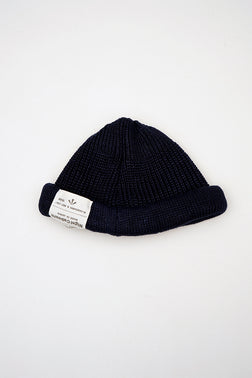 【ナイジェル・ケーボン】MAN / ビーニー - リネン サルファーダイ / BEANIE - LINEN SULFUR DYE