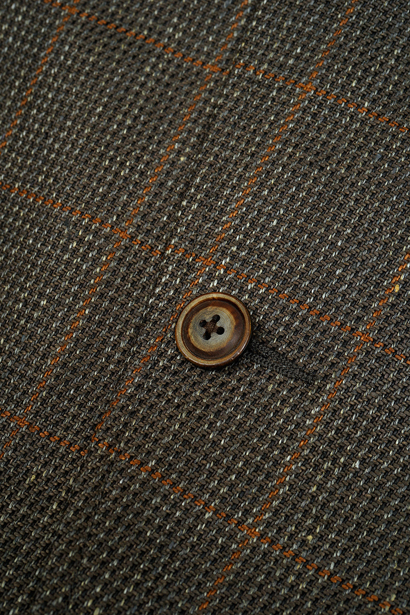 【ナイジェル・ケーボン】MAN / コブラージャケット - ヘンプチェック / COBBLER JACKET - HEMP CHECK