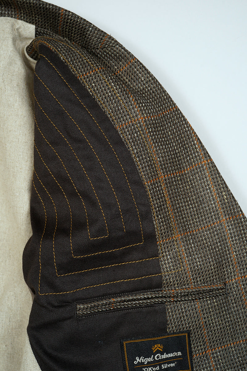 【ナイジェル・ケーボン】MAN / コブラージャケット - ヘンプチェック / COBBLER JACKET - HEMP CHECK