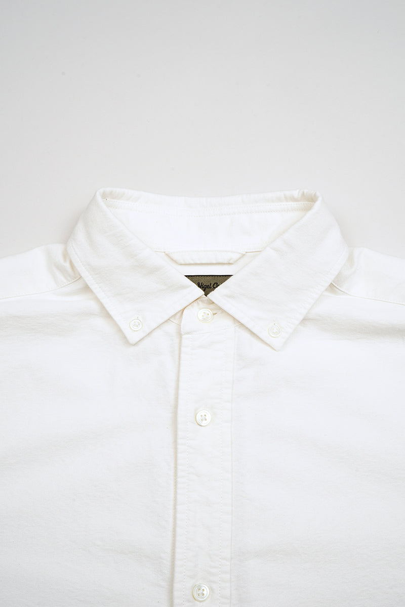 【ナイジェル・ケーボン】MAN / ブリティッシュオフィサーズシャツ - タイプ2 / BRITISH OFFICERS SHIRT - TYPE2 OX