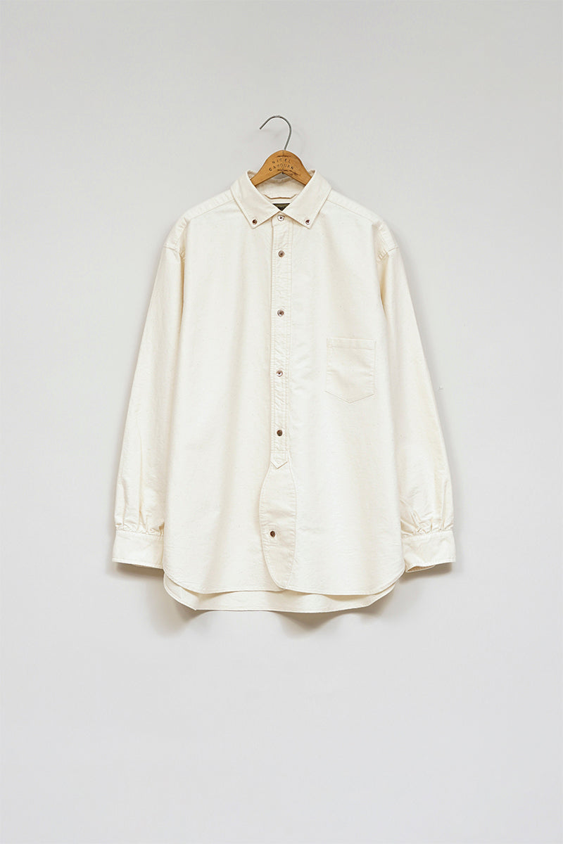 【ナイジェル・ケーボン】MAN / ブリティッシュオフィサーズシャツ - タイプ2 / BRITISH OFFICERS SHIRT - TYPE2 OX