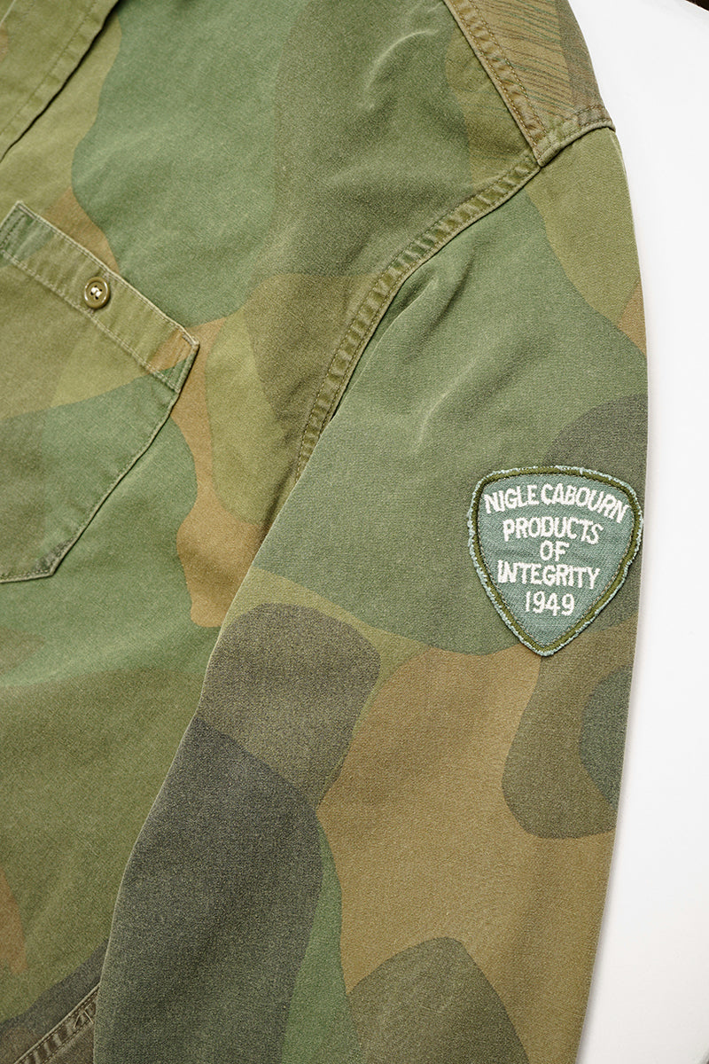 【ナイジェル・ケーボン】MAN / ユーティリティーシャツ - フェードカモ / UTILITY SHIRT - FADE CAMO