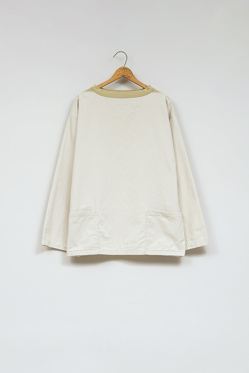 オンラインストア限定【ナイジェル・ケーボン】MAN / フィッシャーマンズシャツ - コットンツイル / FISHERMANS SHIRT - COTTON TWILL