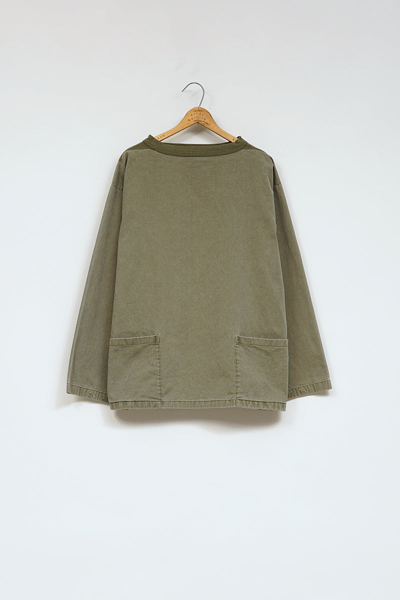 オンラインストア限定【ナイジェル・ケーボン】MAN / フィッシャーマンズシャツ - コットンツイル / FISHERMANS SHIRT - COTTON TWILL