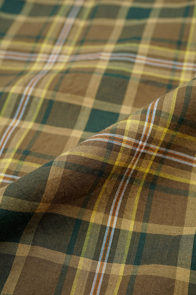【ナイジェル・ケーボン】MAN / ブリティッシュオフィサーズシャツ - タイプ2 チェック / BRITISH OFFICERS SHIRT - TYPE2 CHECK