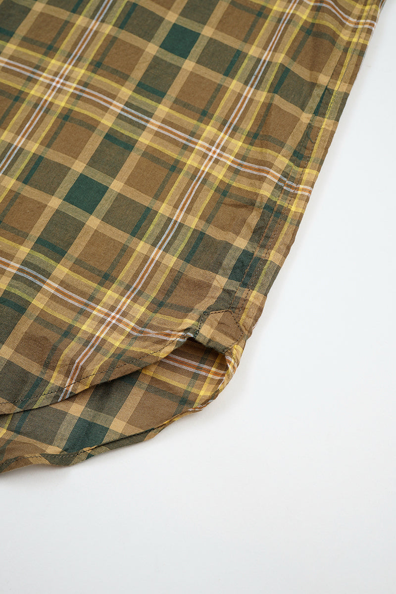 【ナイジェル・ケーボン】MAN / ブリティッシュオフィサーズシャツ - タイプ2 チェック / BRITISH OFFICERS SHIRT - TYPE2 CHECK