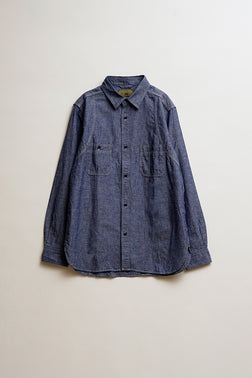 【ナイジェル・ケーボン】MAN / ニューメディカルシャツ - コットンリネン / NEW MEDICAL SHIRT - COTTON / LINEN