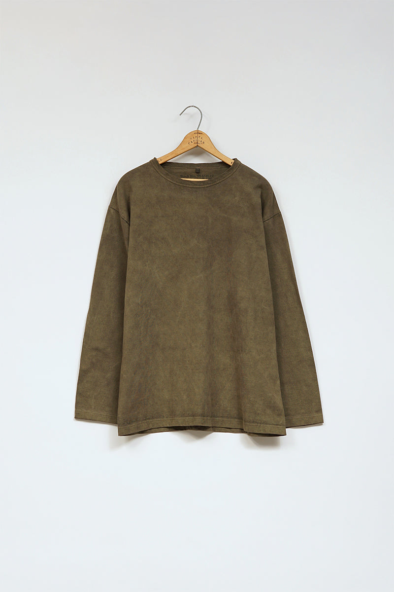 【ナイジェル・ケーボン】MAN / 9.5オンス 40s USMC ロングスリーブシャツ - ピグメント / 9.5oz 40s USMC LONG SLEEVE SHIRT - PIGMENT