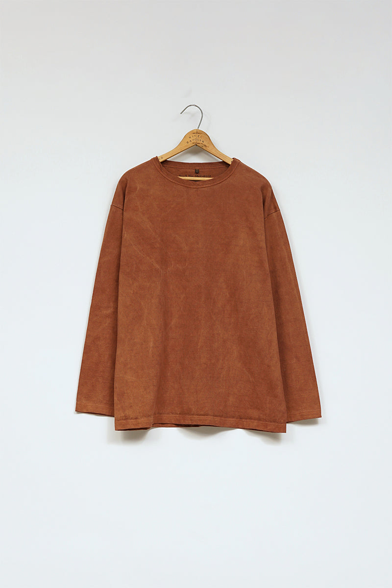 【ナイジェル・ケーボン】MAN / 9.5オンス 40s USMC ロングスリーブシャツ - ピグメント / 9.5oz 40s USMC LONG SLEEVE SHIRT - PIGMENT