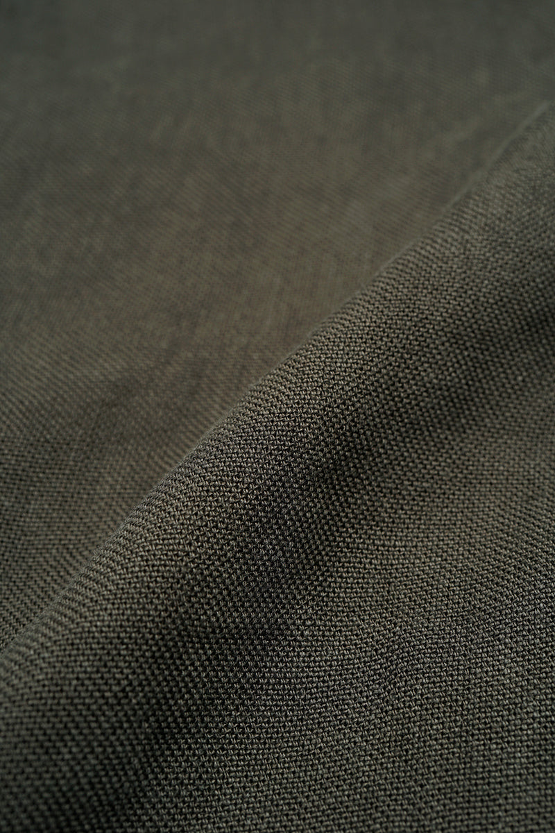 【ナイジェル・ケーボン】MAN / フレンチワークジャケット - リネンピンオックス / FRENCH WORK JACKET - LINEN PIN OX