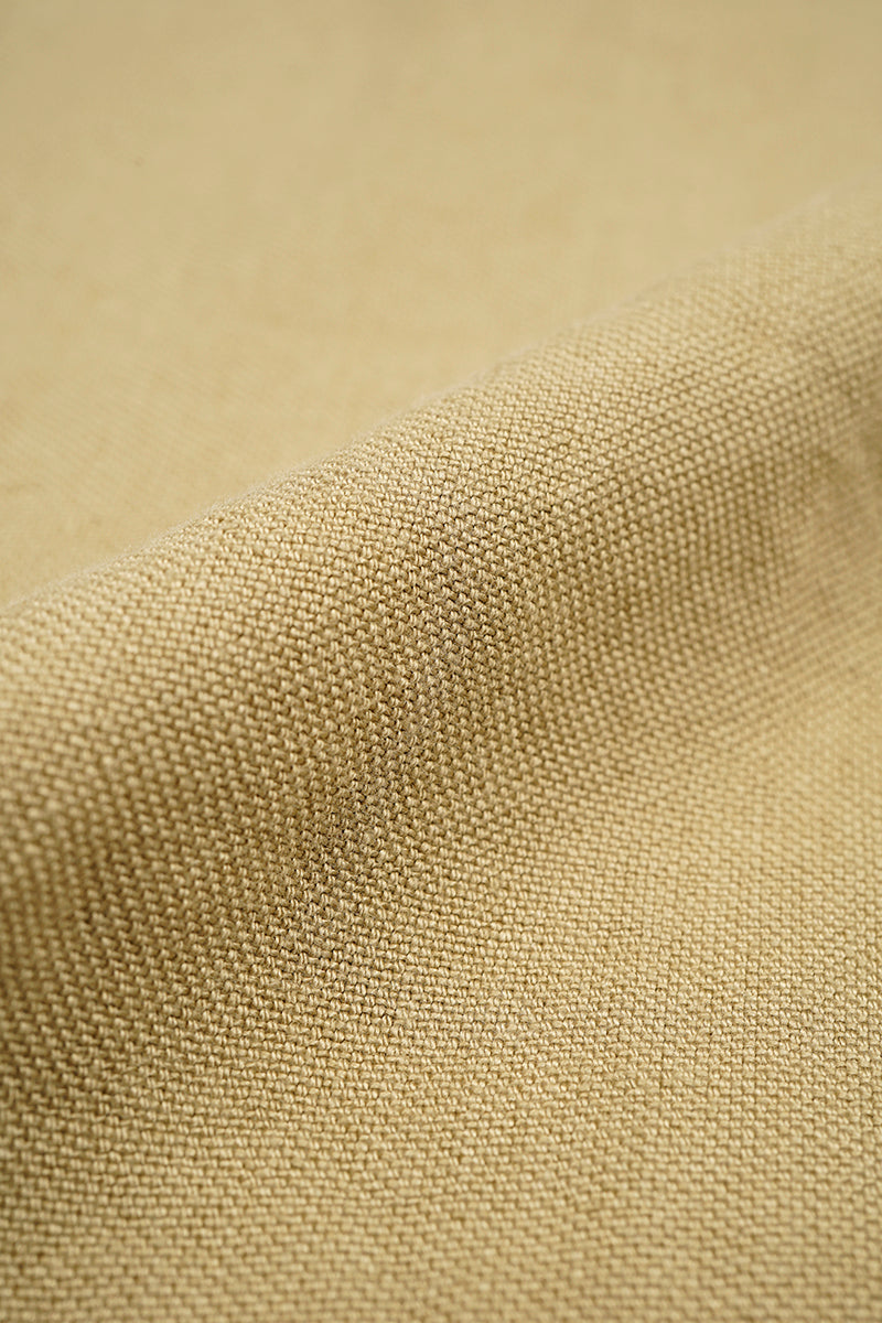 【ナイジェル・ケーボン】MAN / フレンチワークベスト - リネンピンオックス / FRENCH WORK VEST - LINEN PIN OX