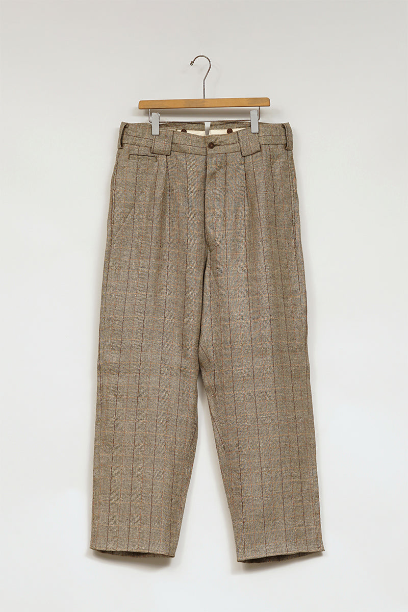 【ナイジェル・ケーボン】MAN / エンジニアパンツ - ヘンプリネンチェック / ENGINEER PANT - HEMP LINEN CHECK