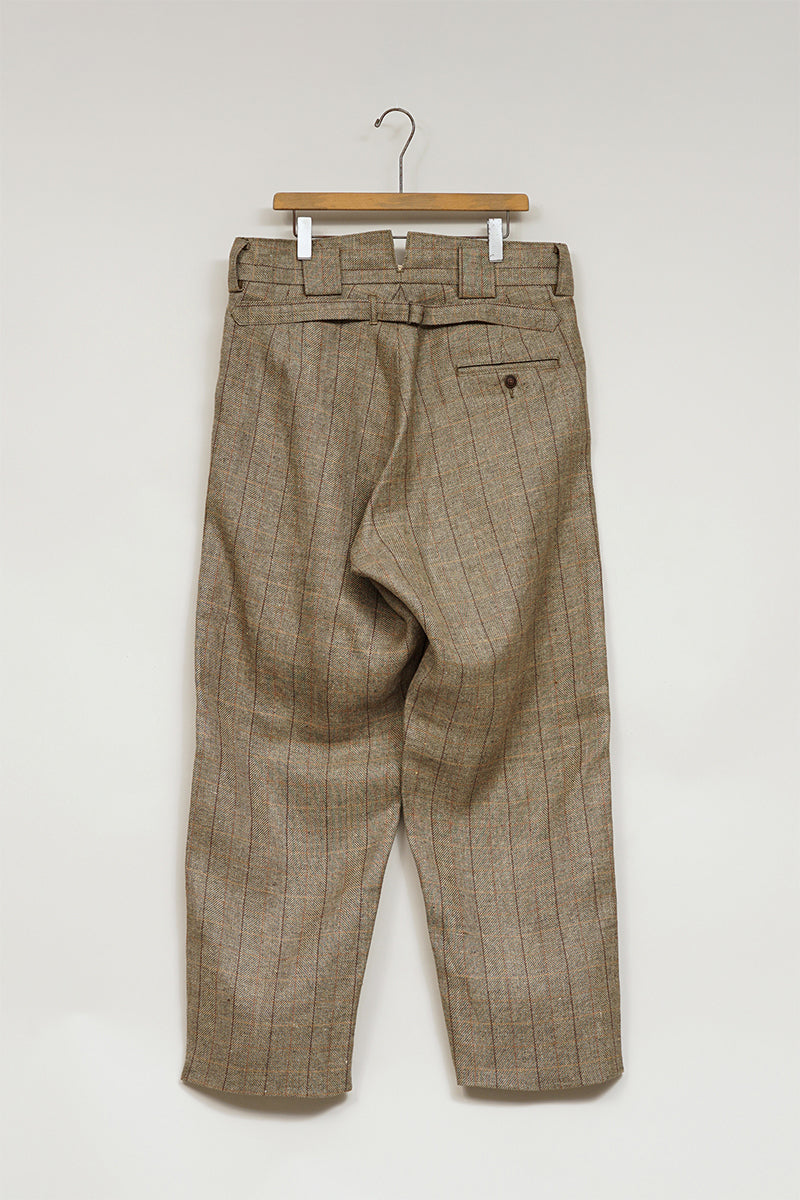 【ナイジェル・ケーボン】MAN / エンジニアパンツ - ヘンプリネンチェック / ENGINEER PANT - HEMP LINEN CHECK