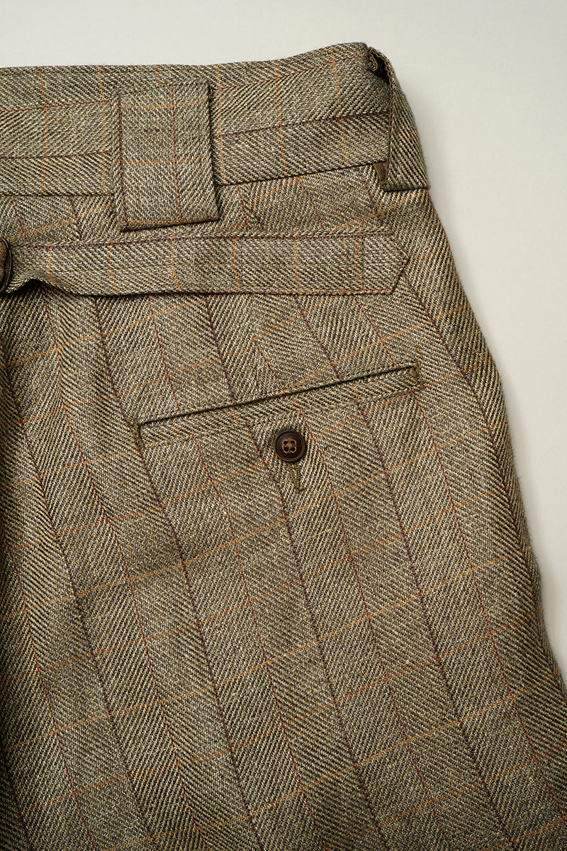 【ナイジェル・ケーボン】MAN / エンジニアパンツ - ヘンプリネンチェック / ENGINEER PANT - HEMP LINEN CHECK