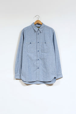 【ナイジェル・ケーボン】MAN / USネイビーシャツ - ハンクダイイング / US NAVY SHIRT - HANK DYEING