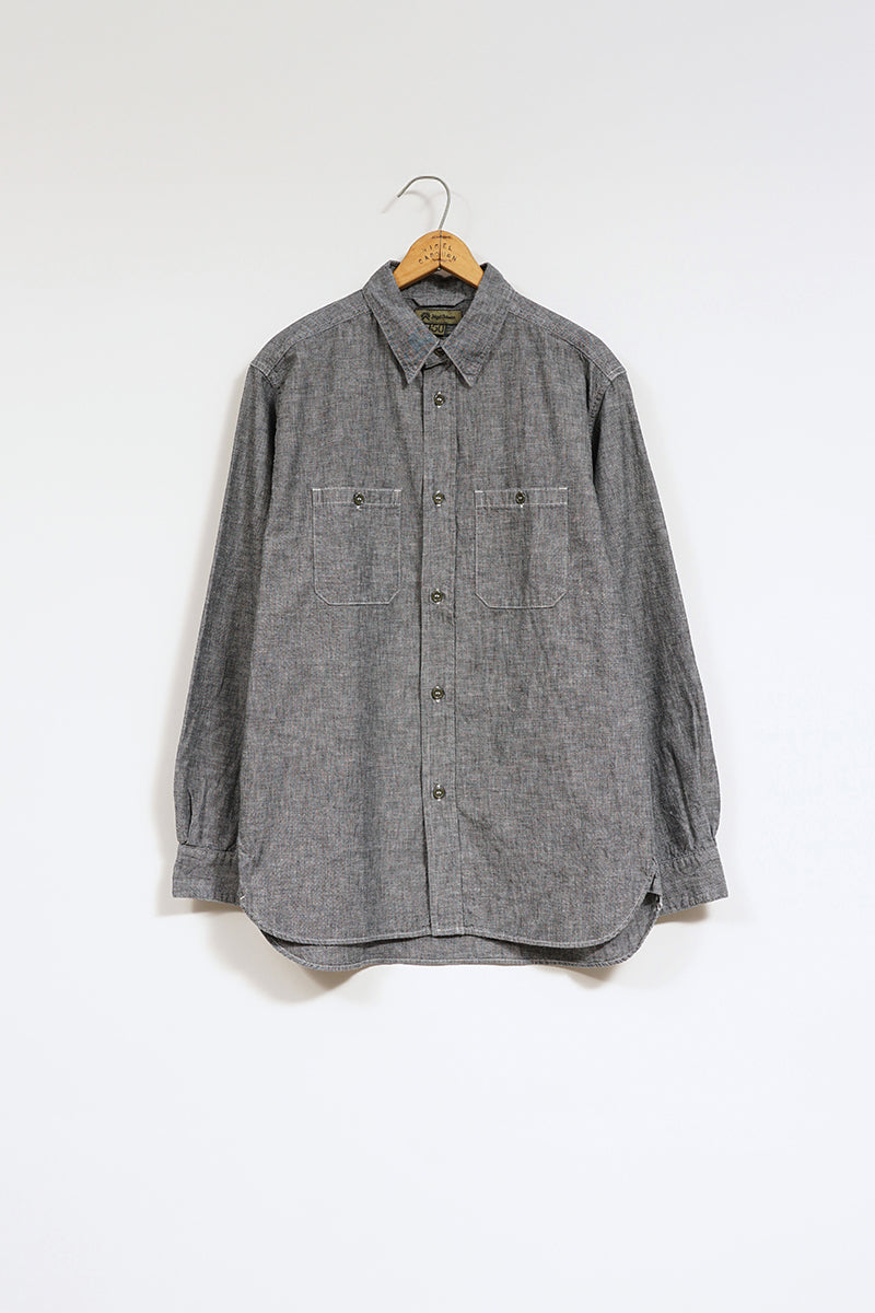 【ナイジェル・ケーボン】MAN / USネイビーシャツ - ハンクダイイング / US NAVY SHIRT - HANK DYEING