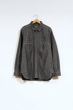 【ナイジェル・ケーボン】MAN / ニューメディカルシャツ - ブラック / NEW MEDICAL SHIRT - BLACK