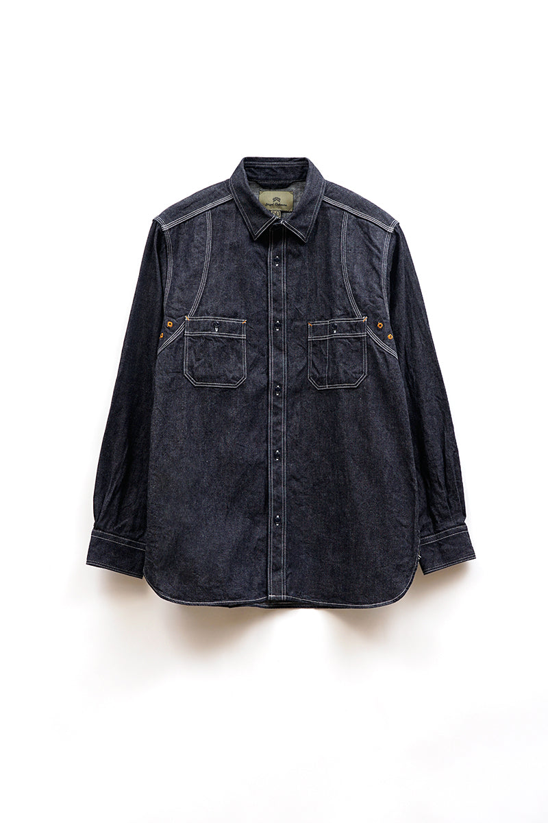 福岡店・オンラインストア限定【ナイジェル・ケーボン】MAN / メディカルシャツ - デニム / MEDICAL SHIRT - DENIM