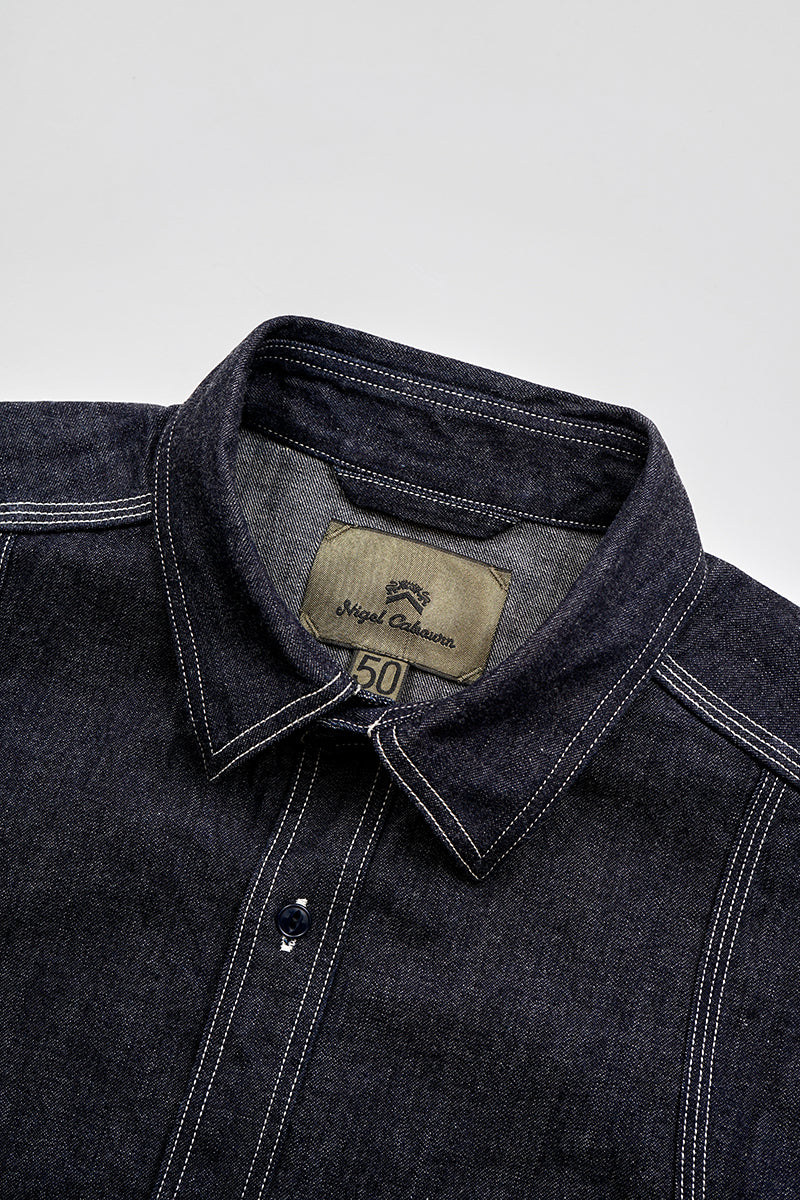 福岡店・オンラインストア限定【ナイジェル・ケーボン】MAN / メディカルシャツ - デニム / MEDICAL SHIRT - DENIM