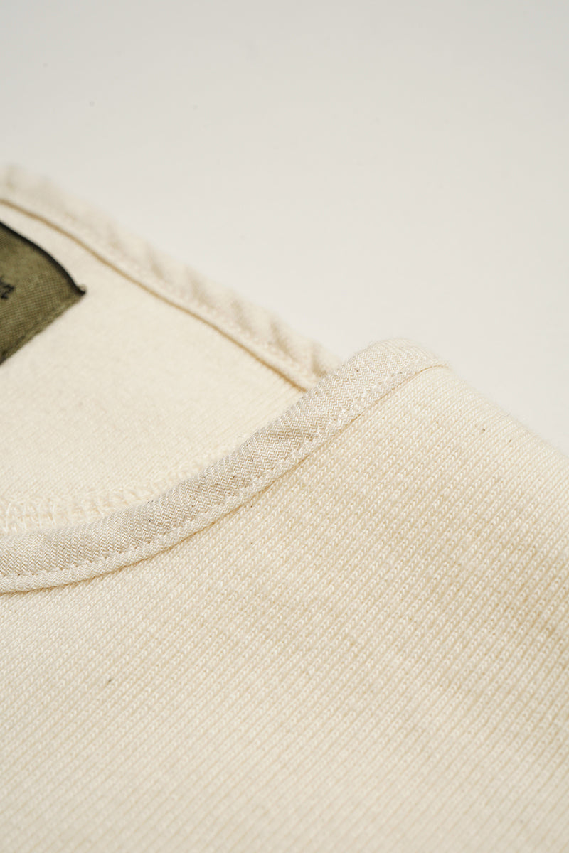 【ナイジェル・ケーボン】MAN / 40sヘンリーロングスリーブ - コットンキャンディーウール / 40s HENRY LONG SLEEVE - COTTONCANDY WOOL