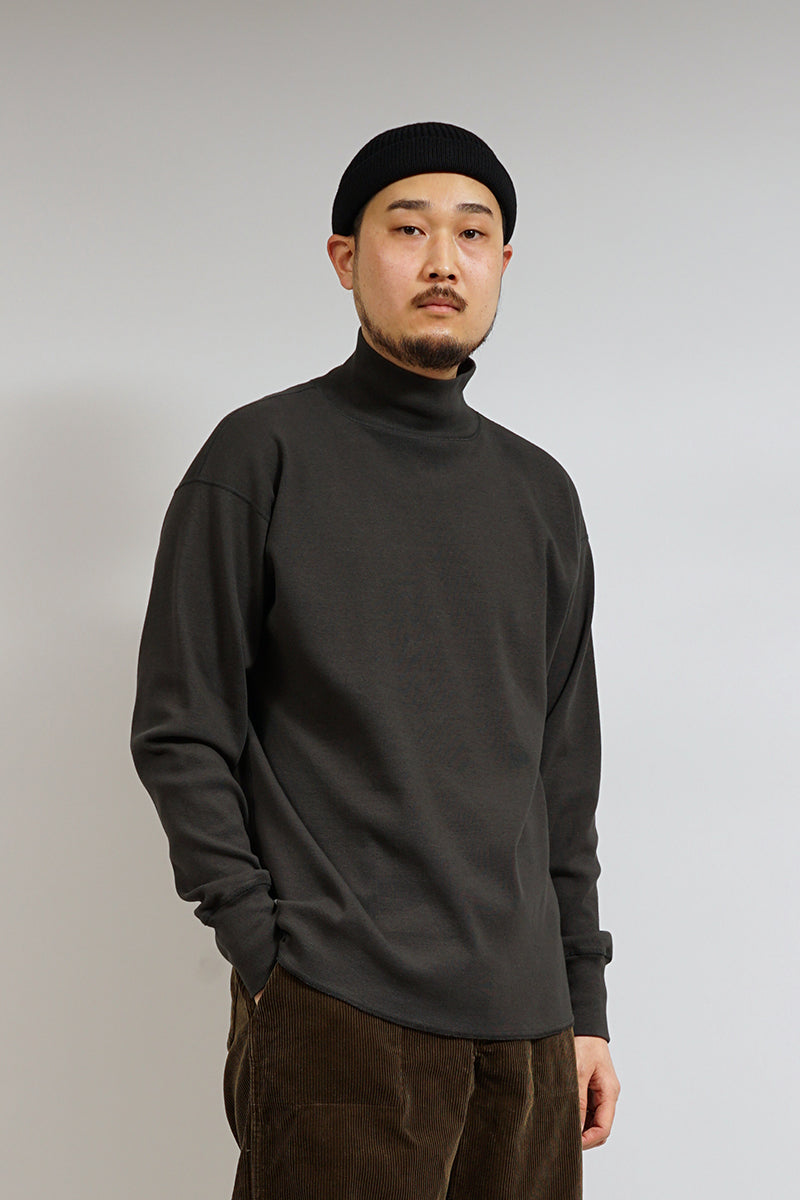 【ナイジェル・ケーボン】MAN / ハイネックロングスリーブ - コットンキャンディーウール / HIGH NECK LONG SLEEVE - COTTONCANDY WOOL