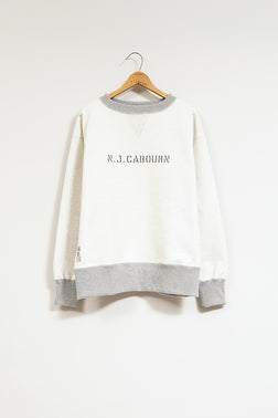 【ナイジェル・ケーボン】MAN / 50s クルーネック - 20.5オンス レタード / 50s CREW NECK - 20.5oz LETTERED