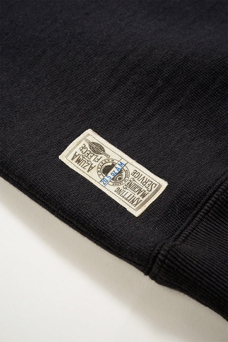 【ナイジェル・ケーボン】MAN / ハイネックスウェットシャツ - ブラック / HIGH NECK SWEAT SHIRT - BLACK