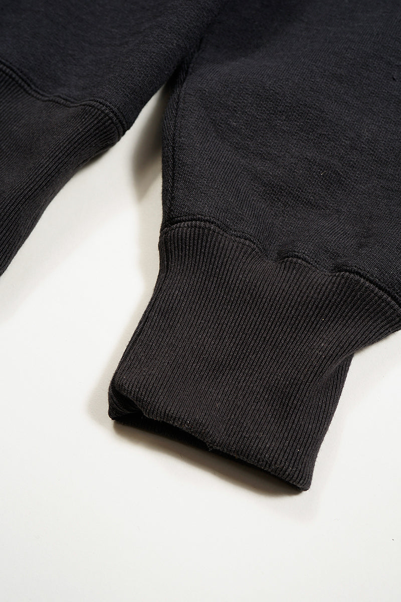 【ナイジェル・ケーボン】MAN / ハイネックスウェットシャツ - ブラック / HIGH NECK SWEAT SHIRT - BLACK