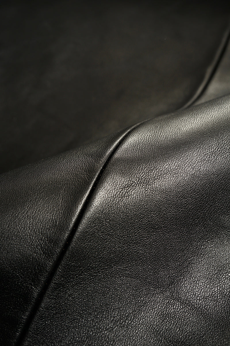 【ナイジェル・ケーボン】MAN / A-1ジャケット - ブラウンコアレザー / A-1 JACKET - BROWN CORE LEATHER