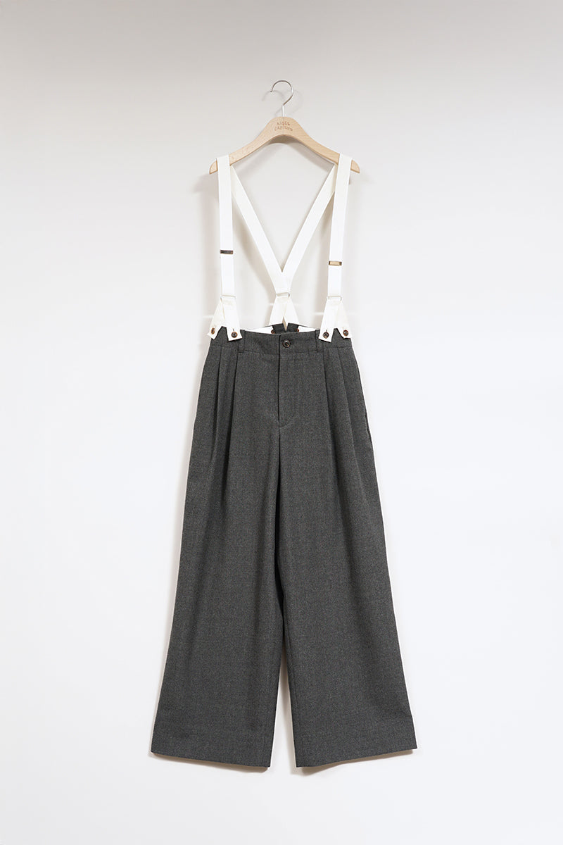 ナイジェル・ケーボン】WOMAN / ジェントルマンズパンツ ウールサージ