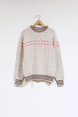 【ナイジェル・ケーボン】MAN / ナイジェル・ケーボン × マムート - ウールミッドレイヤーセーター / Nigel Cabourn x MAMMUT - WOOL ML SWEATER