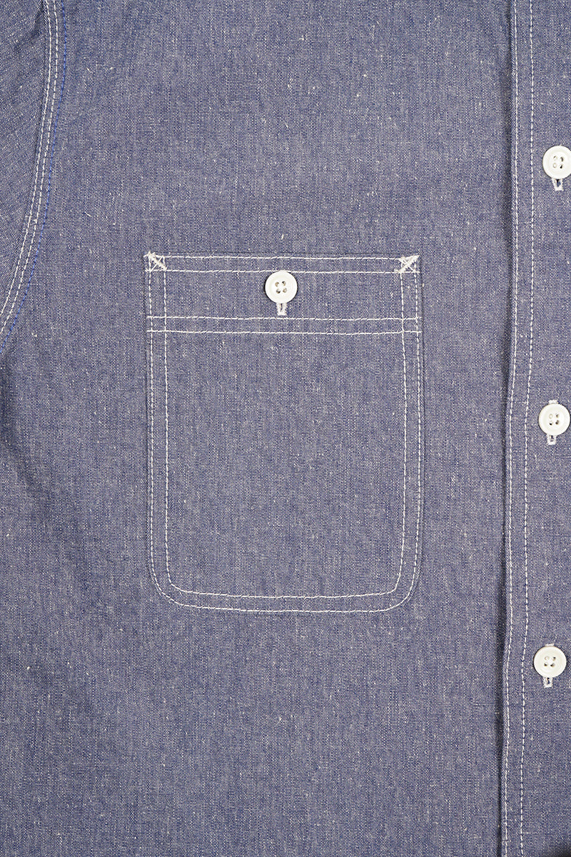 【ナイジェル・ケーボン】UNISEX / シャンブレーシャツ / SH01 CHAMBRAY SHIRT