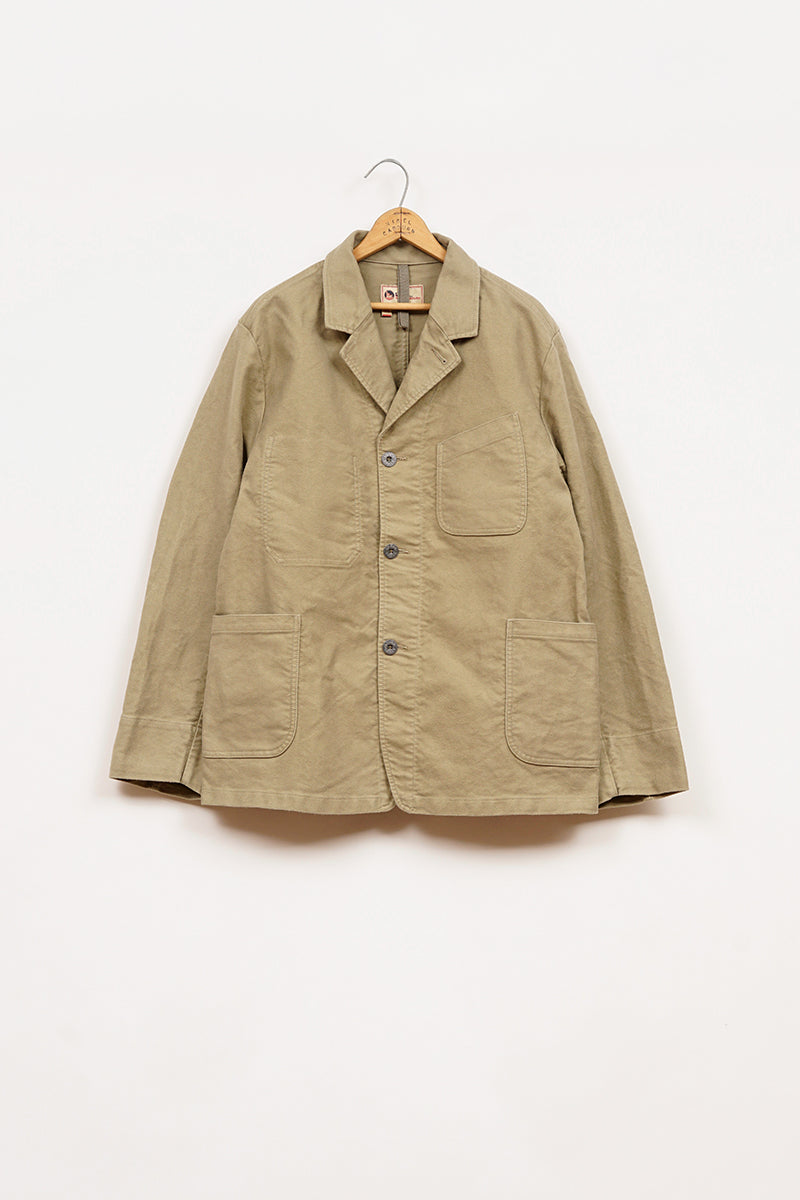【ナイジェル・ケーボン】UNISEX / ワークスーツジャケット - モールスキン / JK03-M WORK SUIT JACKET - MOLESKIN