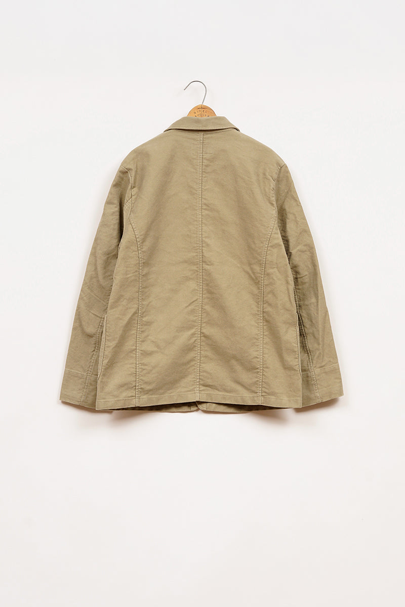 【ナイジェル・ケーボン】UNISEX / ワークスーツジャケット - モールスキン / JK03-M WORK SUIT JACKET - MOLESKIN