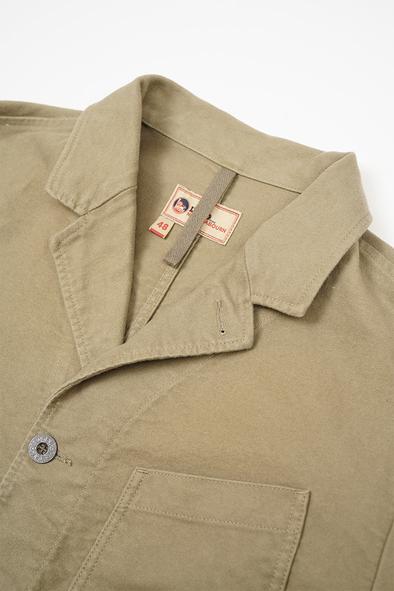 【ナイジェル・ケーボン】UNISEX / ワークスーツジャケット - モールスキン / JK03-M WORK SUIT JACKET - MOLESKIN