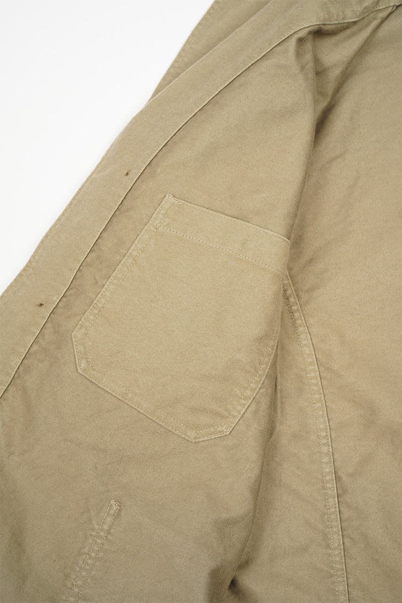 【ナイジェル・ケーボン】UNISEX / ワークスーツジャケット - モールスキン / JK03-M WORK SUIT JACKET - MOLESKIN