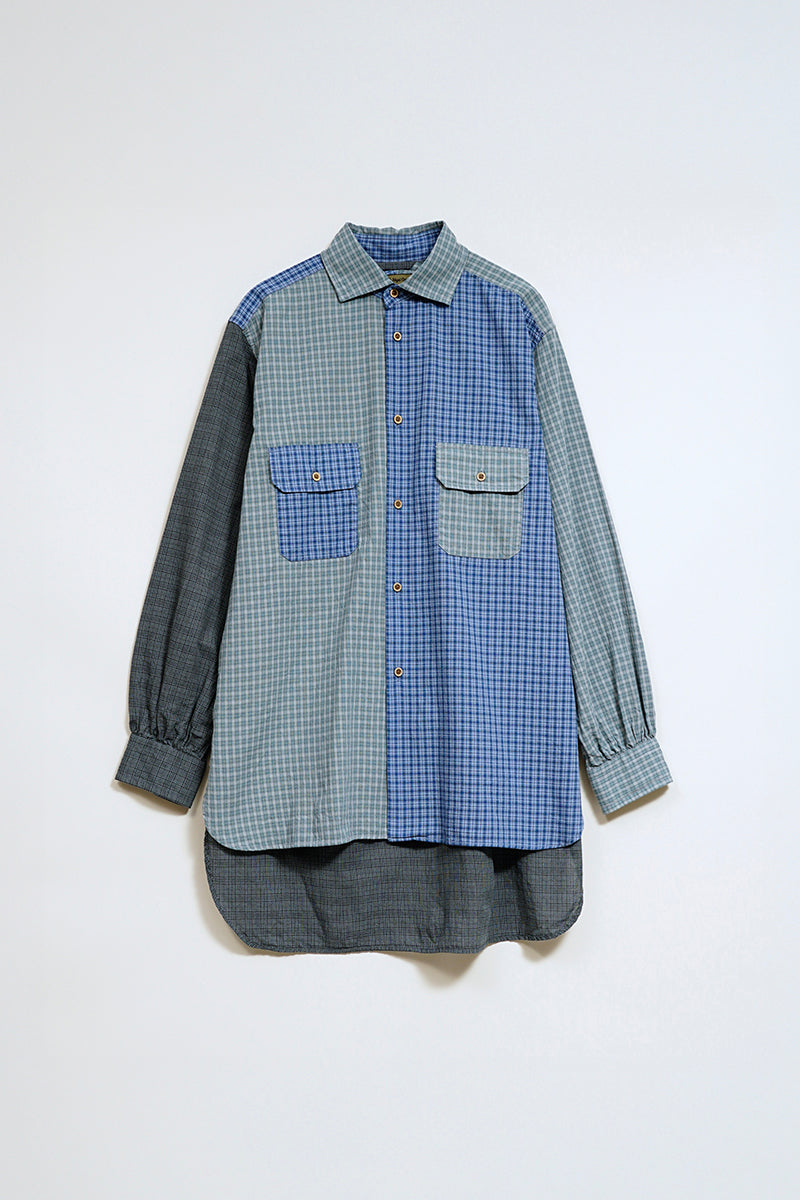 ★新品★ ナイジェル・ケーボン　グランパシャツクレイジーパターン ナイジェル・ケーボン】MAN / グランパシャツ - クレイジーパターン