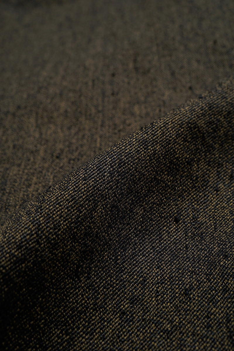 予約商品【ナイジェル・ケーボン】MAN / フレンチワークジャケット - ミックスブラックシャンブレー / FRENCH WORK JACKET - MIX BLACK CHAMBRAY