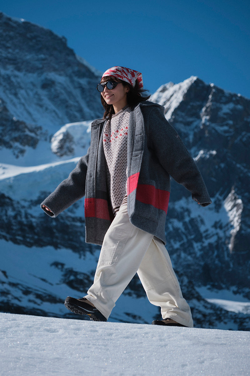 【ナイジェル・ケーボン】MAN / ナイジェル・ケーボン × マムート - ブランケットジャケット / Nigel Cabourn x MAMMUT - BLANKET JACKET