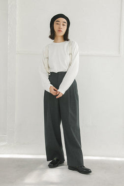 【ナイジェル・ケーボン】WOMAN / ジェントルマンズパンツ ウールサージ / GENTLEMANS PT WOOL SERGE