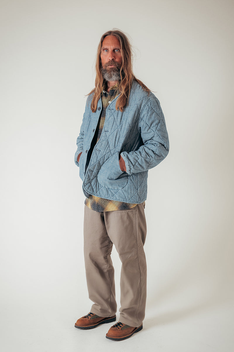 【ナイジェル・ケーボン】UNISEX / ラインジャケット - インディゴ / OW03 LINE JACKET - INDIGO