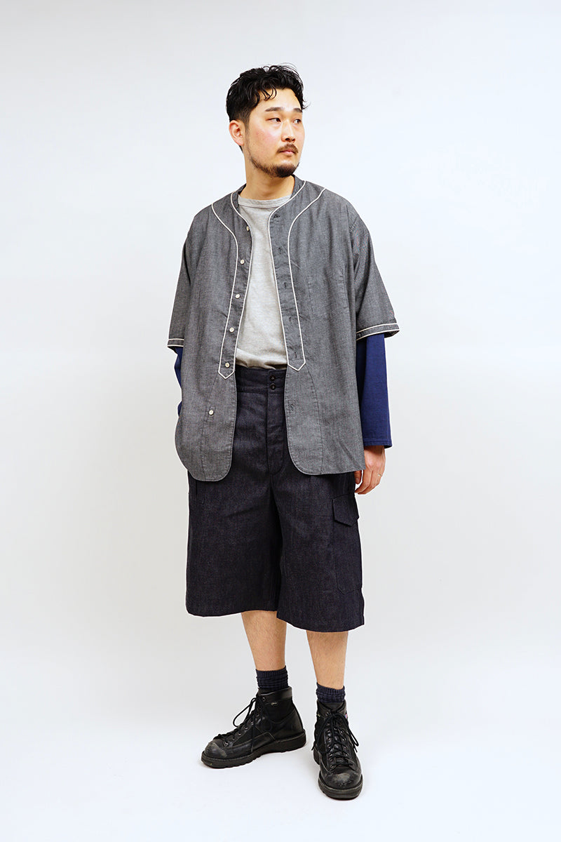 【ナイジェル・ケーボン】MAN / バトルドレスショーツ - 10オンス デニム / BATTLE DRESS SHORT - 10oz DENIM