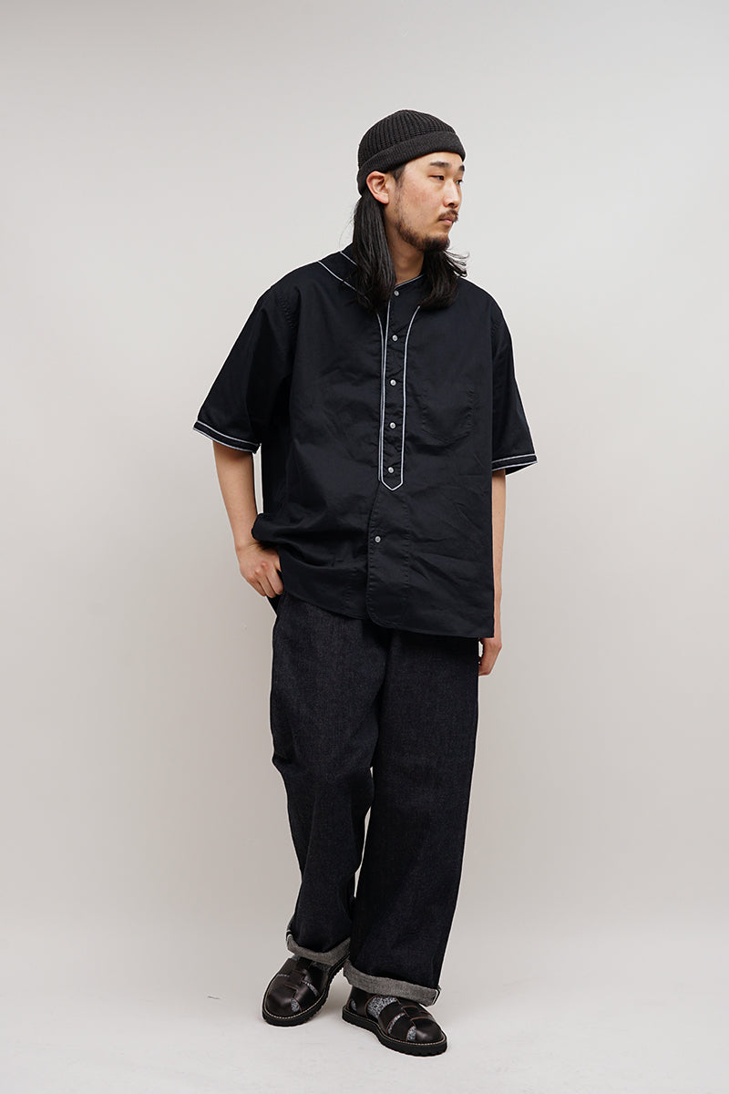 【ナイジェル・ケーボン】MAN / ベースボールシャツ ショートスリーブ -タイプ2 / BASEBALL SHIRT S/S -TYPE2